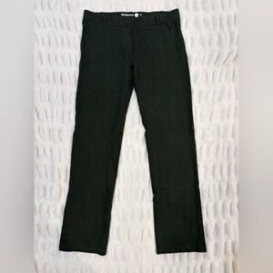 Betabrand Women’s Large Tall Green Pull On Pants